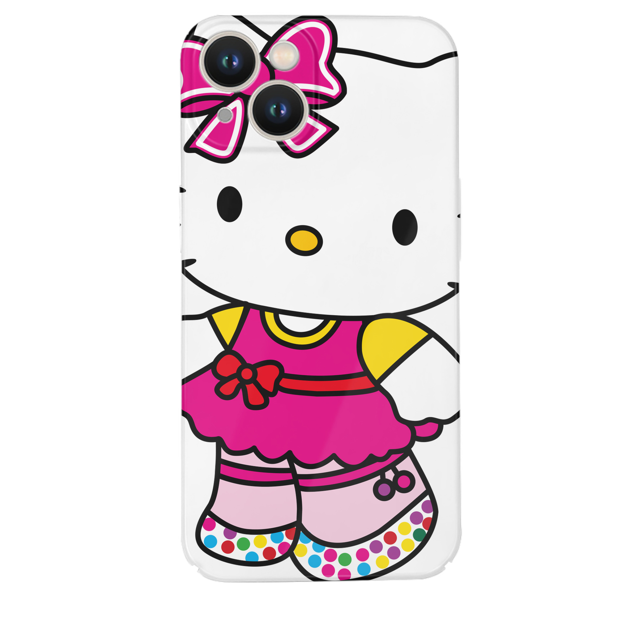 （画像用） Hello Kitty ハローキティ 【iPhone 14シリーズ対応】ハードケース